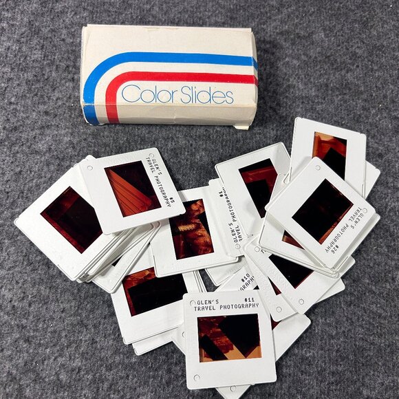 Other - Vintage Glen's Travel Photography Travel Slides 30 Slides Middle East Egypt 70s